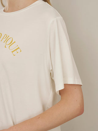 Cool Rayon Sorbet Printed T-shirt