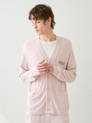 Men's Smoothie Lite UV-cut Logo Cardigan