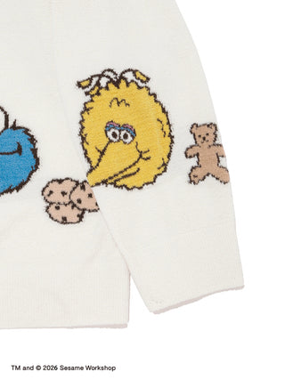 [Coming Soon][SESAME STREET] Airy Moco Applique Cardigan