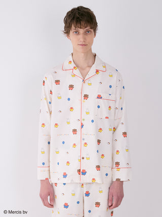 [Dick Bruna] HOMME Patterned Flannel Shirt