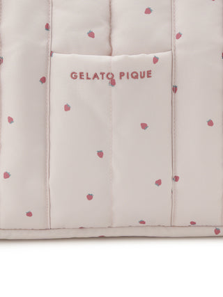 【CAT&DOG】Mini-size Strawberry Quilting Carrier Bag