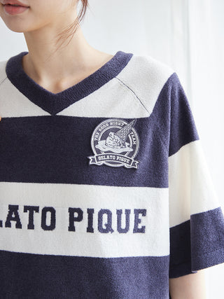 Airy Moco Sporty Jacquard Pullover