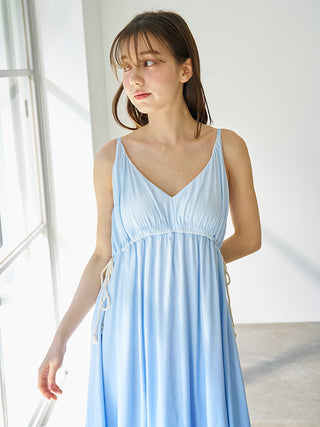 Gradation Drawstring Dress