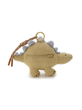 Dinosaur Knit Charm Pouch