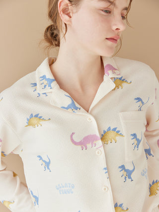 Waffle Dinosaur Romper