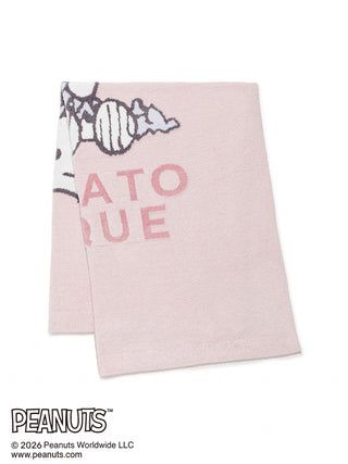 [PEANUTS] [Sleep] Smoothie Jacquard Half Blanket