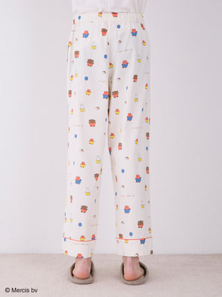 [Dick Bruna] HOMME Patterned Flannel Pants