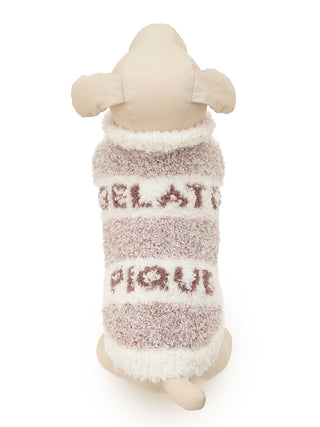 [CAT&DOG] Gelato Pique 2 Border Pet Pullover
