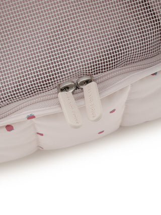【CAT&DOG】Mini-size Strawberry Quilting Carrier Bag