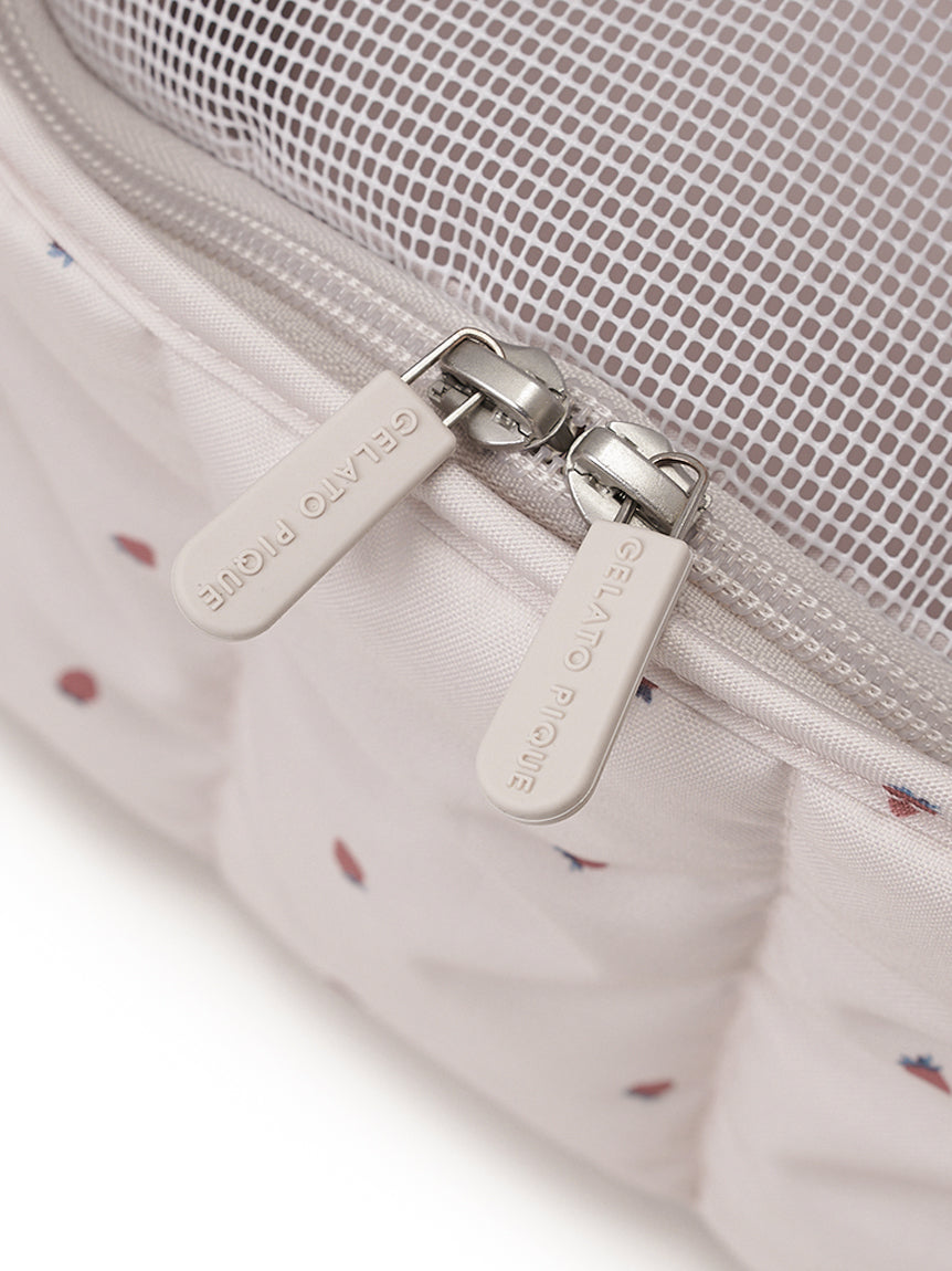 【CAT&DOG】Strawberry Quilting Carrier Bag