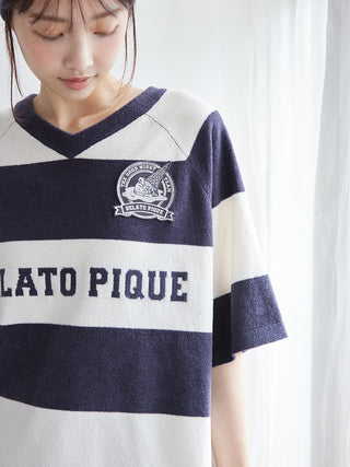 Airy Moco Sporty Jacquard Pullover