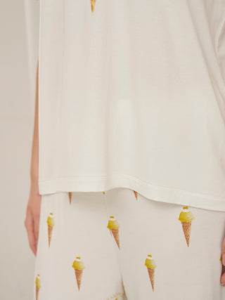 Cool Rayon Sorbet Printed T-shirt