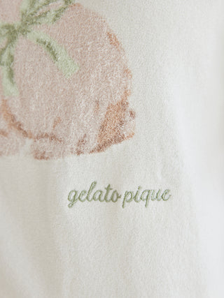 Airy Moco Ribbon Bunny Jacquard Pullover