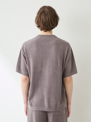 Men's Airy Moco Boston Terrier Jacquard Pullover