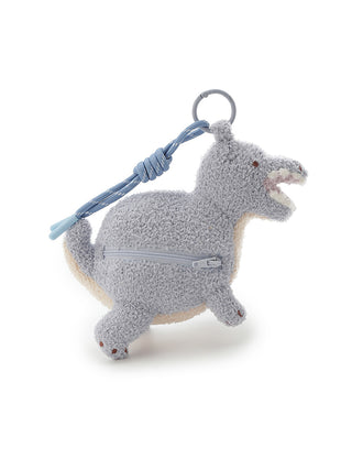 Dinosaur Knit Charm Pouch
