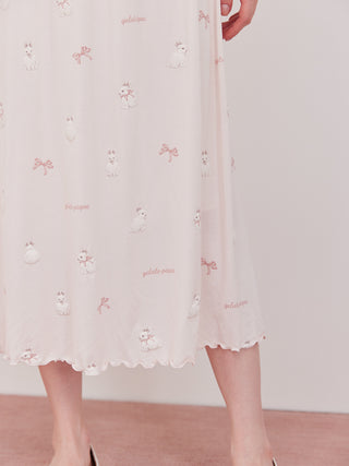 Ribbon Bunny Dress with Built-in Cup