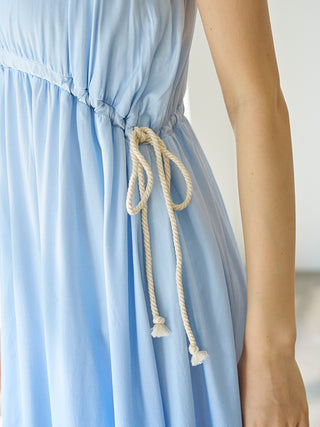 Gradation Drawstring Dress