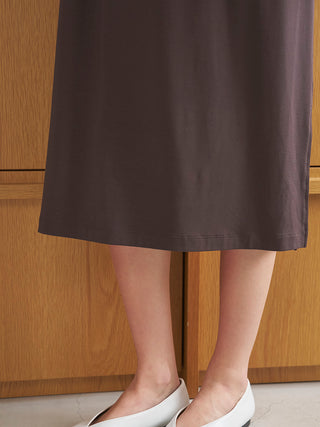 Cool Rayon Logo Printed Dress