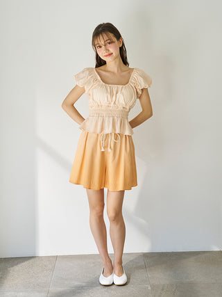 Gradation Flare Shorts