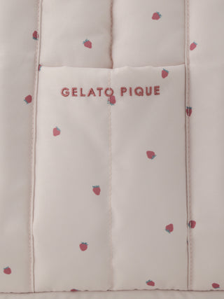 【CAT&DOG】Mini-size Strawberry Quilting Carrier Bag