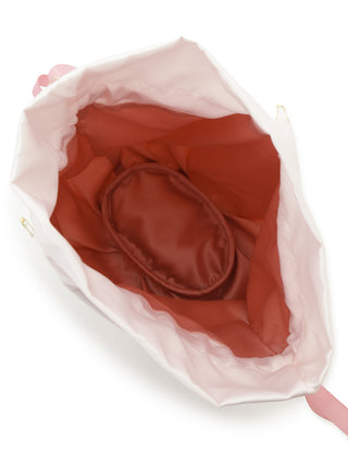 Ribbon Bunny Drawstring Bag