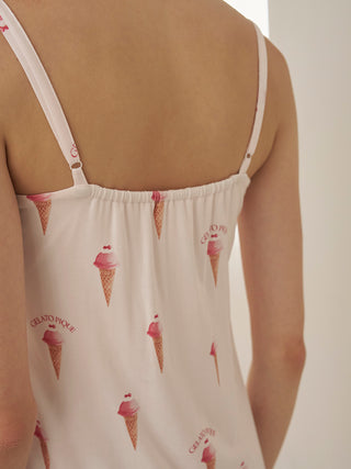 Cool Rayon Sorbet Camisole Dress With Built-in Bra