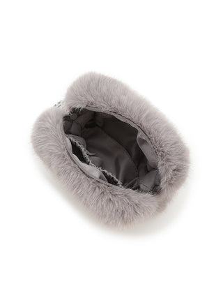 Faux Fur Mini Pouch
