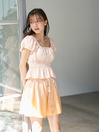 Gradation Flare Shorts