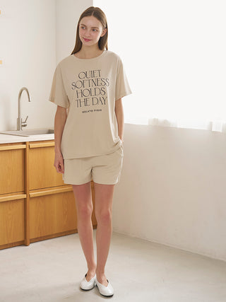 Cool Rayon Logo Printed Shorts