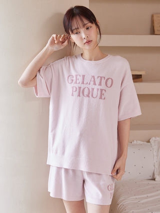 Summer Smoothie Logo Jacquard Pullover & Shorts Set