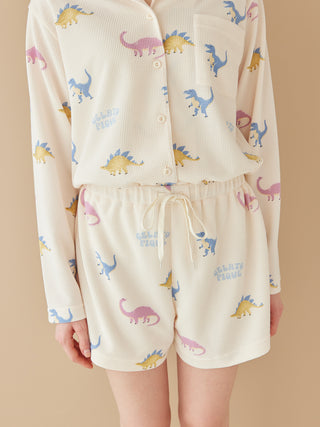 Waffle Dinosaur Romper