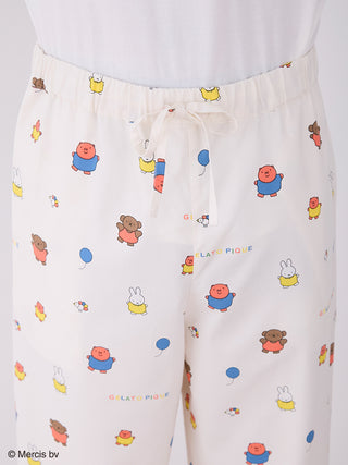 [Dick Bruna] HOMME Patterned Flannel Pants