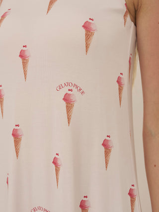 Cool Rayon Sorbet Camisole Dress With Built-in Bra