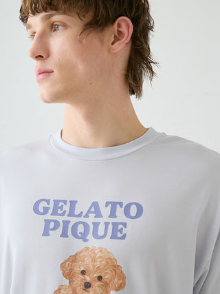 Men's Roll Over Dog Printed T-shirt