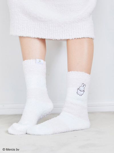 [Dick Bruna] Babymoco Border Socks gelato pique