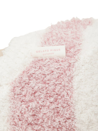 [CAT&DOG] XL-size Gelato Melange 2 Border Pet Pullover