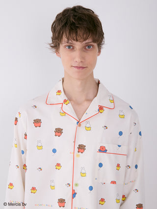 [Dick Bruna] HOMME Patterned Flannel Shirt