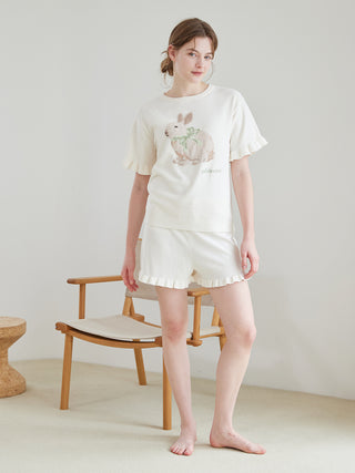 Airy Moco Frill Shorts
