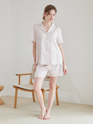 Spring Colorful Satin Shirt
