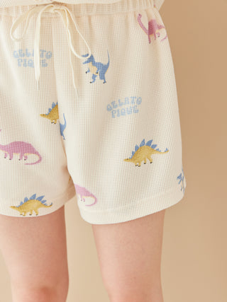 Waffle Dinosaur Romper