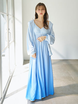 Gradation Drawstring Dress