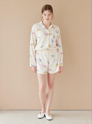 Waffle Dinosaur Romper