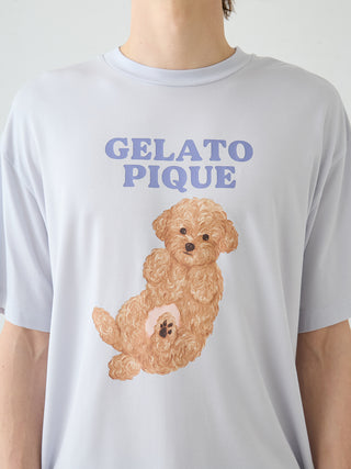 Men's Roll Over Dog Printed T-shirt