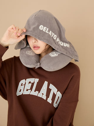 [Travel][Sleep] Neck Pillow With Hood & Drawstring Bag