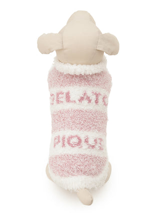 [CAT&DOG] Gelato Pique 2 Border Pet Pullover