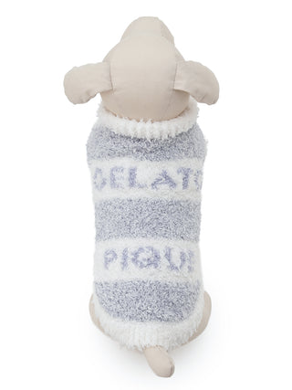 [CAT&DOG] Gelato Pique 2 Border Pet Pullover
