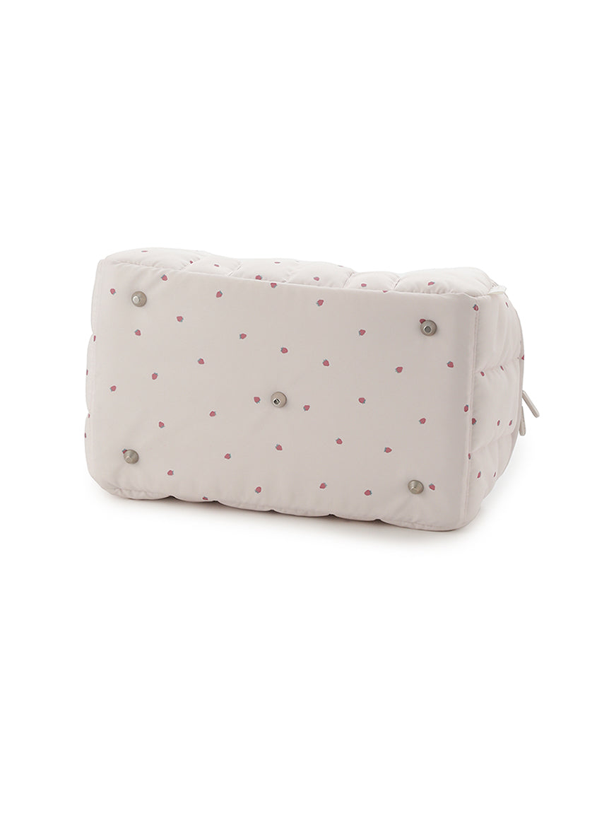 【CAT&DOG】Mini-size Strawberry Quilting Carrier Bag