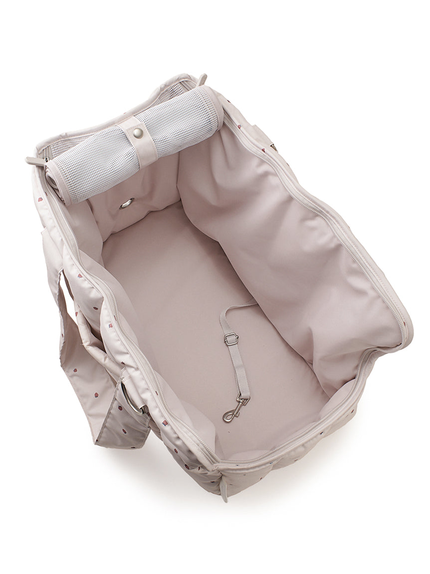 【CAT&DOG】Strawberry Quilting Carrier Bag