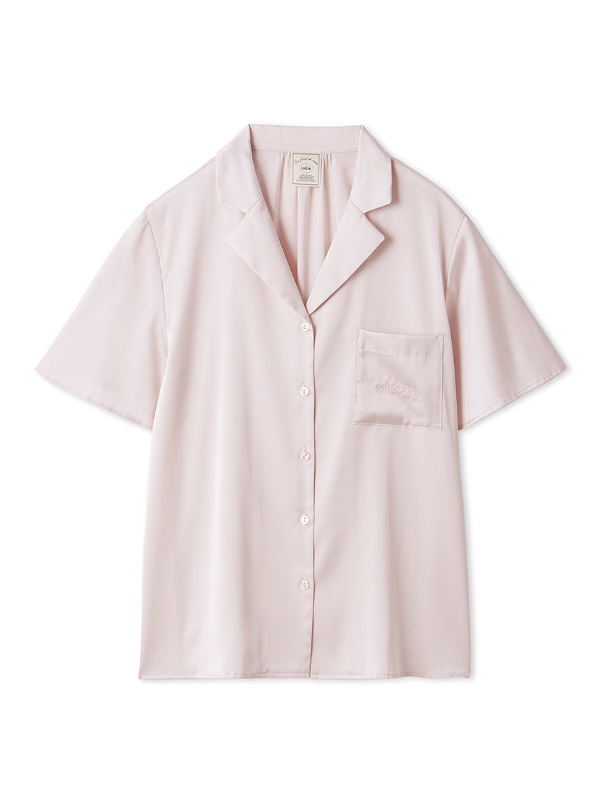 Spring Colorful Satin Shirt
