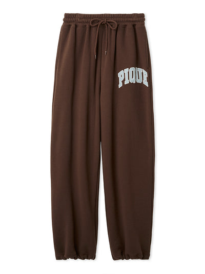 College Logo Long Pants gelato pique